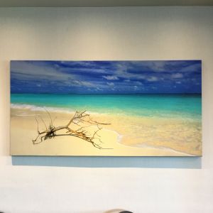 Hotel Room Stretched canvas