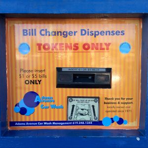 Sticker to Revitalize Coin Changer