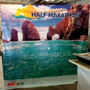 marathon fabric banner